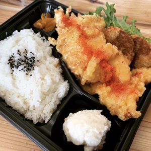 チリマヨとり天弁当
