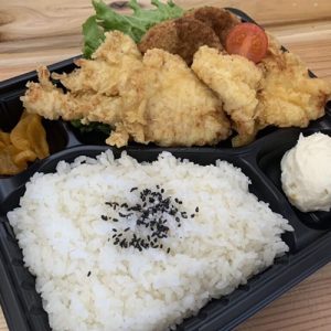 とり天弁当